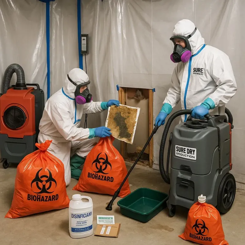 Contaminated Water Handling Protocols process in Dimmit County, TX
